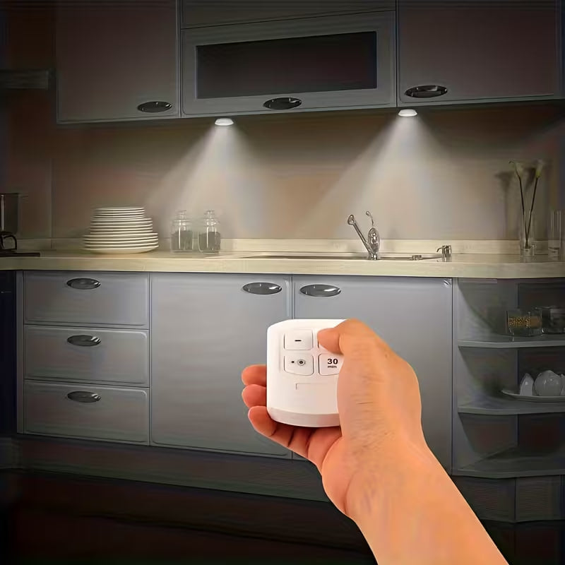 🔥 ثلاث مصابيح تشتغل بالبطارية و جهاز تحكم 🔥